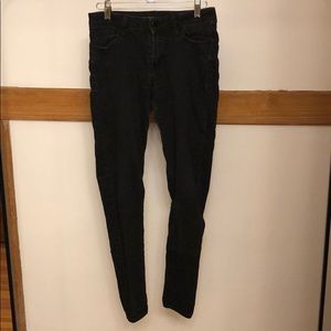 Women’s black skinny stretch jeans
